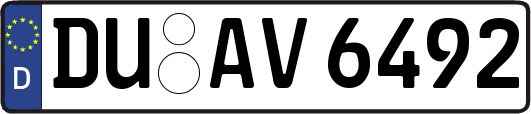 DU-AV6492