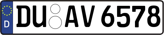 DU-AV6578