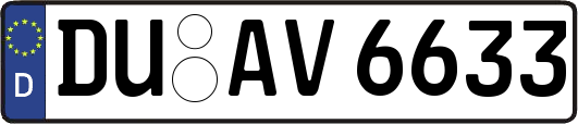 DU-AV6633