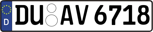 DU-AV6718