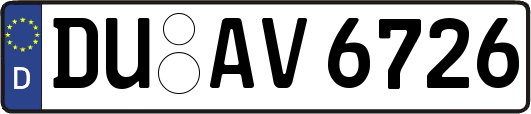 DU-AV6726