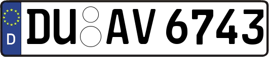 DU-AV6743