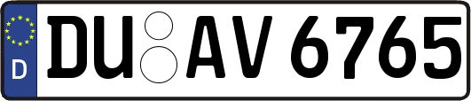DU-AV6765