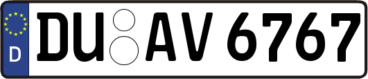 DU-AV6767