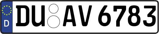 DU-AV6783