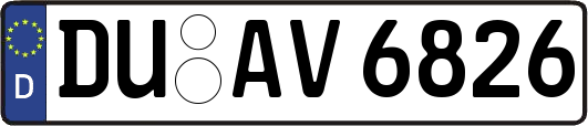 DU-AV6826