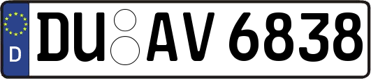 DU-AV6838