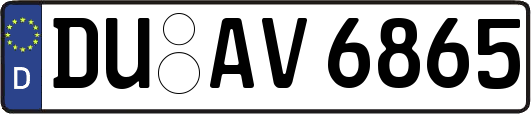 DU-AV6865