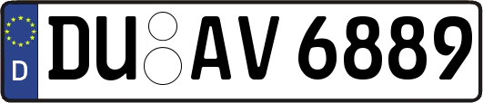 DU-AV6889