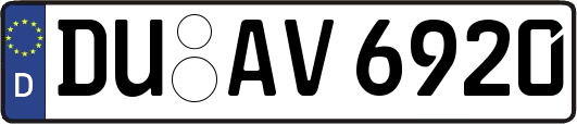 DU-AV6920