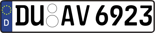 DU-AV6923