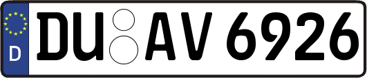 DU-AV6926