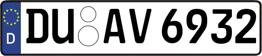 DU-AV6932