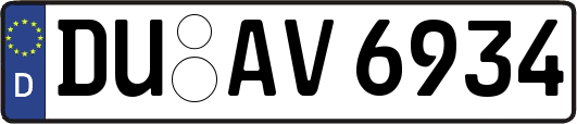 DU-AV6934