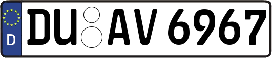 DU-AV6967