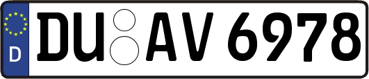 DU-AV6978