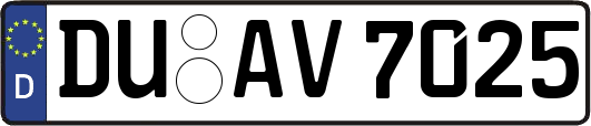 DU-AV7025