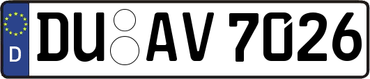 DU-AV7026