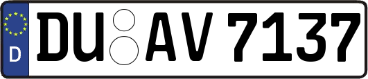DU-AV7137
