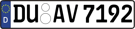 DU-AV7192