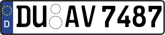 DU-AV7487