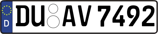 DU-AV7492