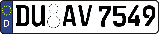 DU-AV7549