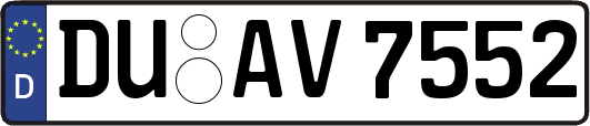 DU-AV7552