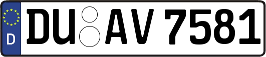 DU-AV7581
