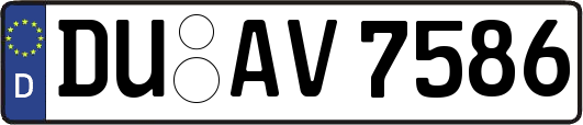 DU-AV7586