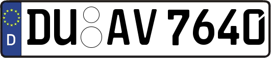 DU-AV7640