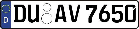 DU-AV7650
