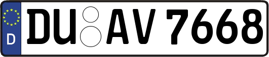 DU-AV7668