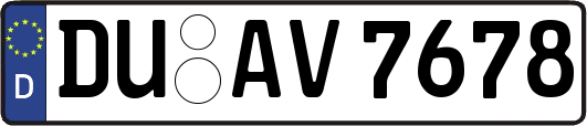 DU-AV7678