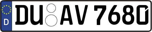 DU-AV7680