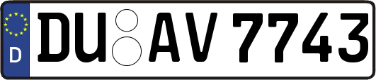 DU-AV7743