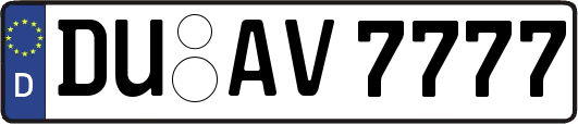 DU-AV7777
