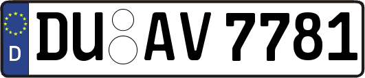 DU-AV7781