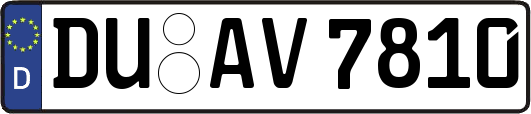 DU-AV7810