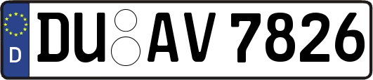 DU-AV7826