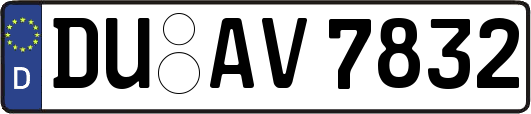 DU-AV7832