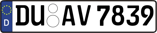 DU-AV7839