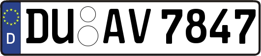 DU-AV7847