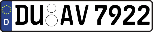 DU-AV7922