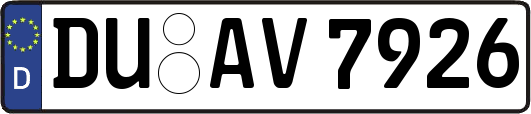 DU-AV7926