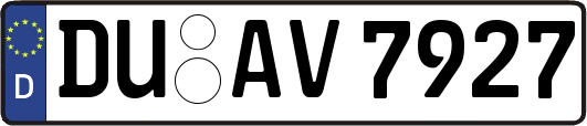 DU-AV7927