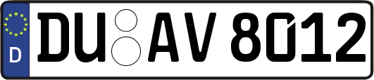 DU-AV8012
