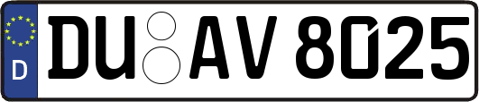 DU-AV8025