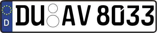 DU-AV8033