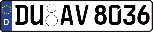 DU-AV8036